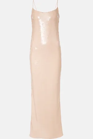 Ilkyaz Ozel Robe mit Pailletten