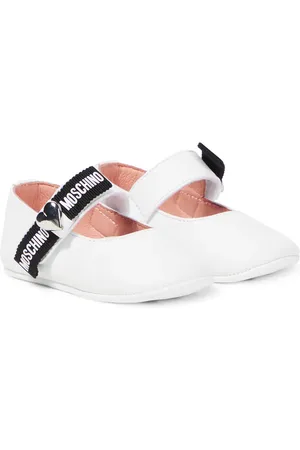 Moschino Baby Schuhe aus Leder