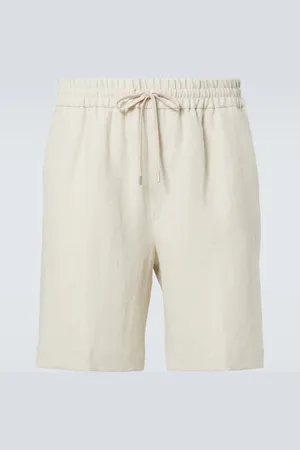 LARDINI Shorts aus Leinen