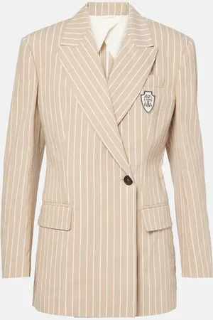 Brunello Cucinelli Blazer aus Baumwolle und Seide