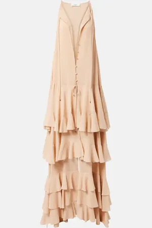 Chloé Chloé Maxikleid aus Seiden-Georgette
