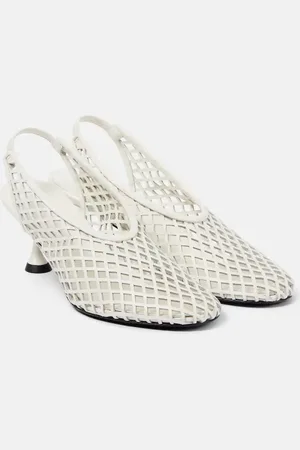 Proenza Schouler Slingback-Pumps Tee aus Leder und Mesh