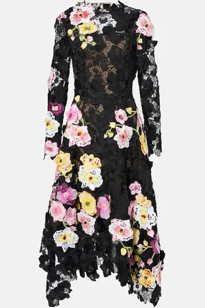 Oscar de la Renta Robe aus Guipure-Spitze