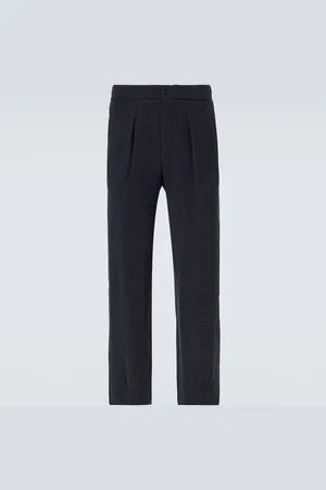 Giorgio Armani Gerade Hose aus Jacquard