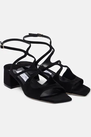 Jimmy Choo Sandalen Azilia 45 aus Veloursleder