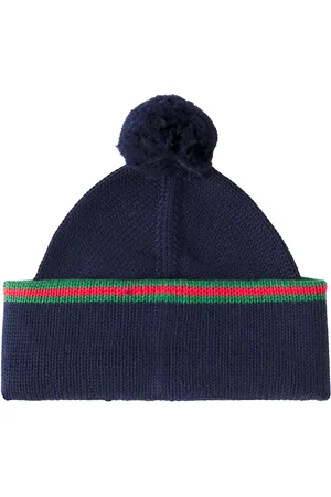 Gucci Mütze Web Stripe aus Baumwolle