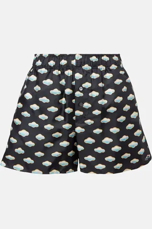 Loewe Shorts Clouds aus Seiden-Twill
