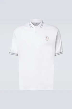 Brunello Cucinelli Polohemd aus Baumwolle