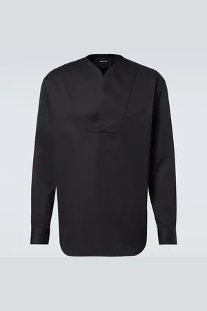 Giorgio Armani Hemd aus Baumwoll-Twill