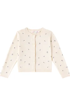 BONPOINT Bestickter Cardigan Feli aus Baumwolle