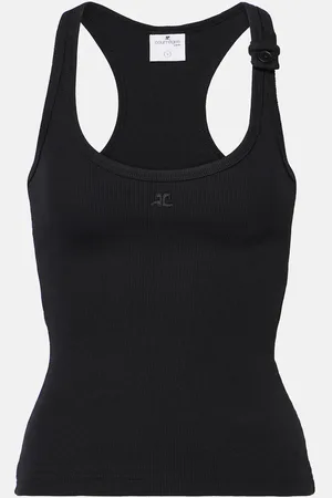 Courrèges Courrèges Top aus Baumwolle