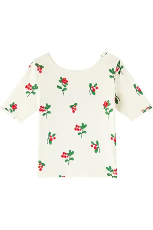 Mini Rodini Top Lingonberries aus Baumwoll-Jersey