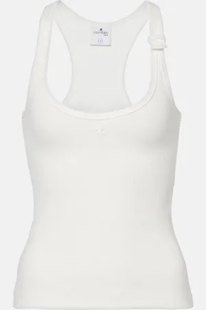 Courrèges Courrèges Top aus Baumwolle