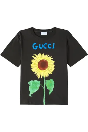 Gucci X Naon Jeong T-Shirt aus Baumwoll-Jersey