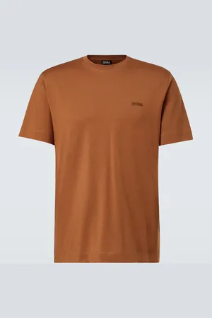 Ermenegildo Zegna T-Shirt aus Baumwoll-Jersey