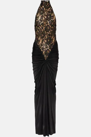 Ilkyaz Ozel Robe Cass mit Spitze