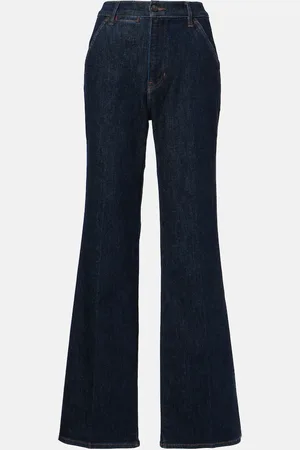 VERONICA BEARD High-Rise Wide-Leg Jeans Crosbie