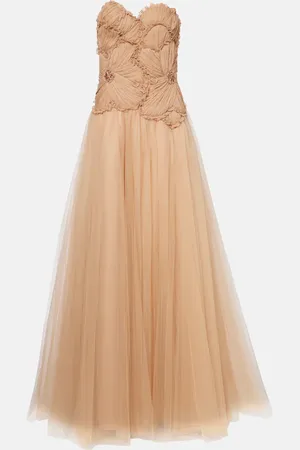 Costarellos Verzierte Robe Edra