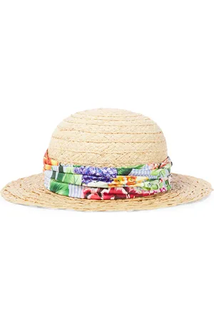 Dolce & Gabbana Hut DG aus Raffiabast