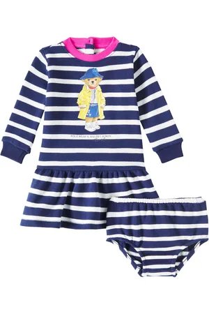 Ralph Lauren Baby Kleid aus einem Baumwollgemisch