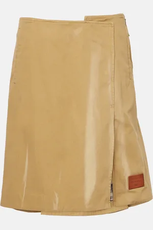 Acne Studios Wickelrock aus Baumwoll-Twill