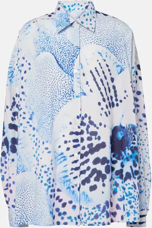 DRIES VAN NOTEN Bedrucktes Hemd aus Baumwolle