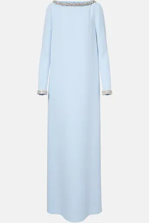 Safiyaa Robe Naimal mit Kristallen