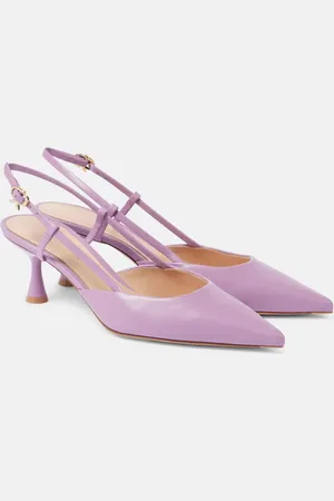 Gianvito Rossi Slingback-Pumps Ascent 55 aus Leder