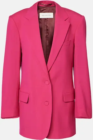 DRIES VAN NOTEN Oversize-Blazer aus Wolle und Mohair