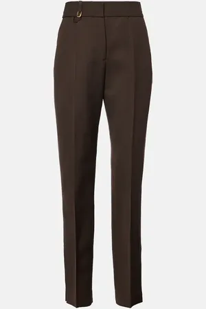 Jacquemus Gerade High-Rise-Hose Tibau