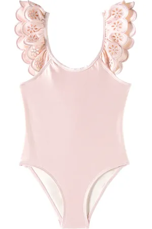 ZIMMERMANN Bestickter Badeanzug Everley