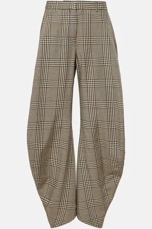 Acne Studios Weite Mid-Rise-Hose