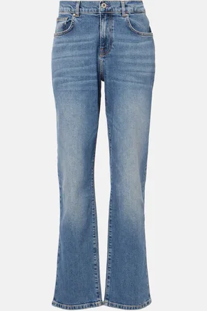 AG Jeans High-Rise Straight Jeans