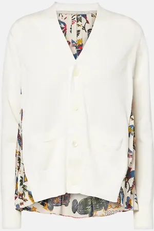 SACAI Cardigan aus Baumwolle