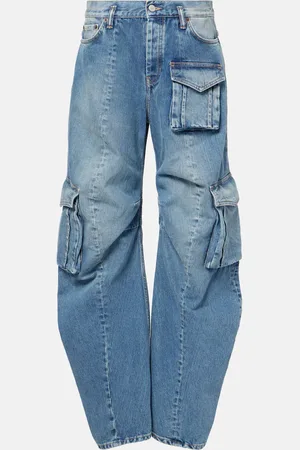 Acne Studios Low-Rise Cargo-Jeans
