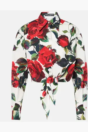 Dolce & Gabbana Bedrucktes Hemd aus Baumwolle
