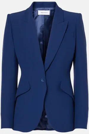 Alexander McQueen Blazer aus Crêpe