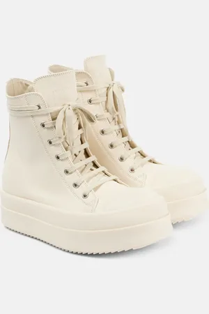 Rick Owens Schnürstiefel Mega Bumper aus Leder