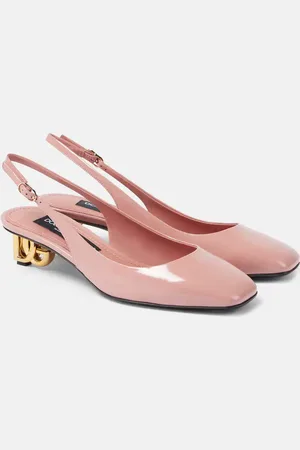 Dolce & Gabbana Slingback-Pumps Jackie 40 aus Lackleder