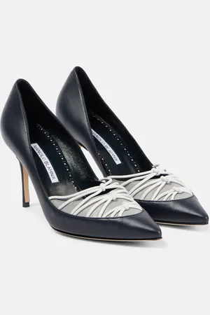 Manolo Blahnik Pumps Mareta 90 aus Leder