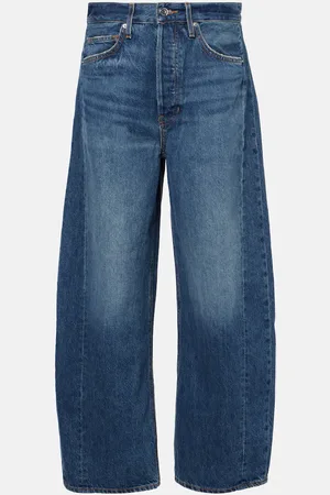 VERONICA BEARD High-Rise Barrel Jeans Ryder