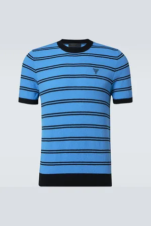 Prada T-Shirt aus Baumwolle und Seide