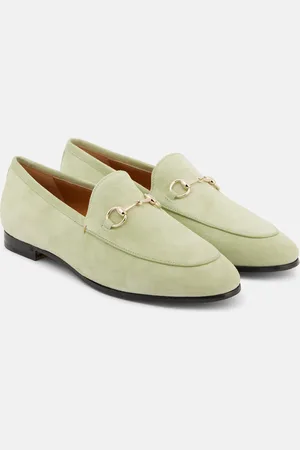 Gucci Loafers Jordaan aus Veloursleder