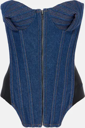 Jean Paul Gaultier Top aus Denim