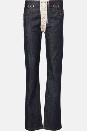 Jean Paul Gaultier High-Rise Straight Jeans