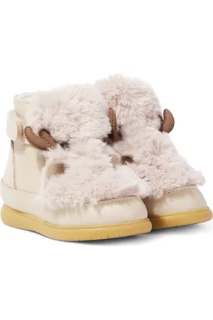 Donsje Baby Schuhe Reindeer mit Faux Shearling