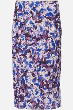 DRIES VAN NOTEN Bedruckter Bleistiftrock
