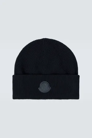 Moncler Mütze aus Baumwolle und Kaschmir