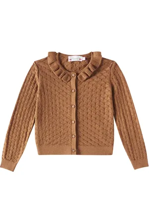 BONPOINT Cardigan Emy aus Baumwolle und Kaschmir