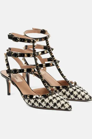 VALENTINO GARAVANI Pumps Rockstud 65 aus Tweed +